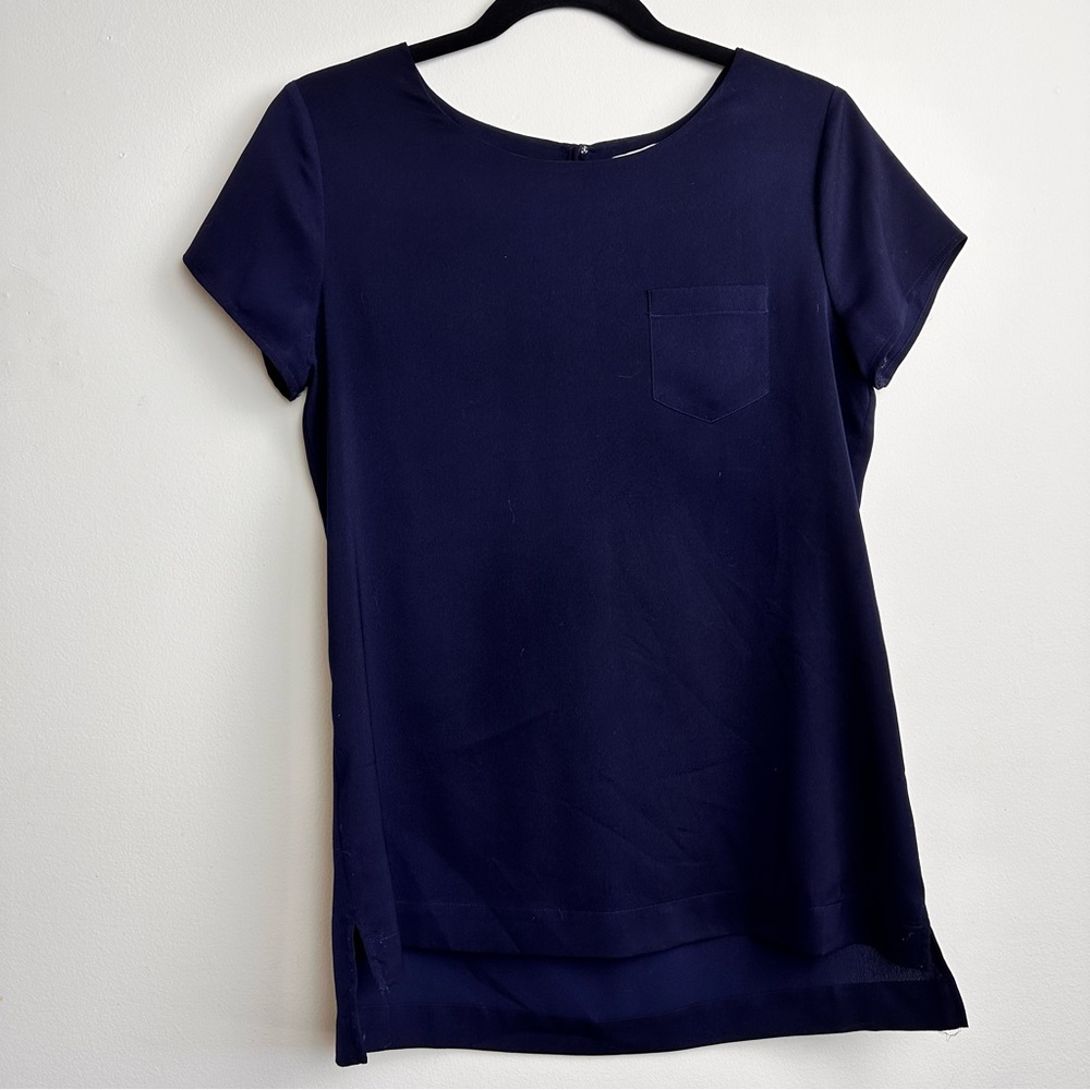 J.Crew navy blue top